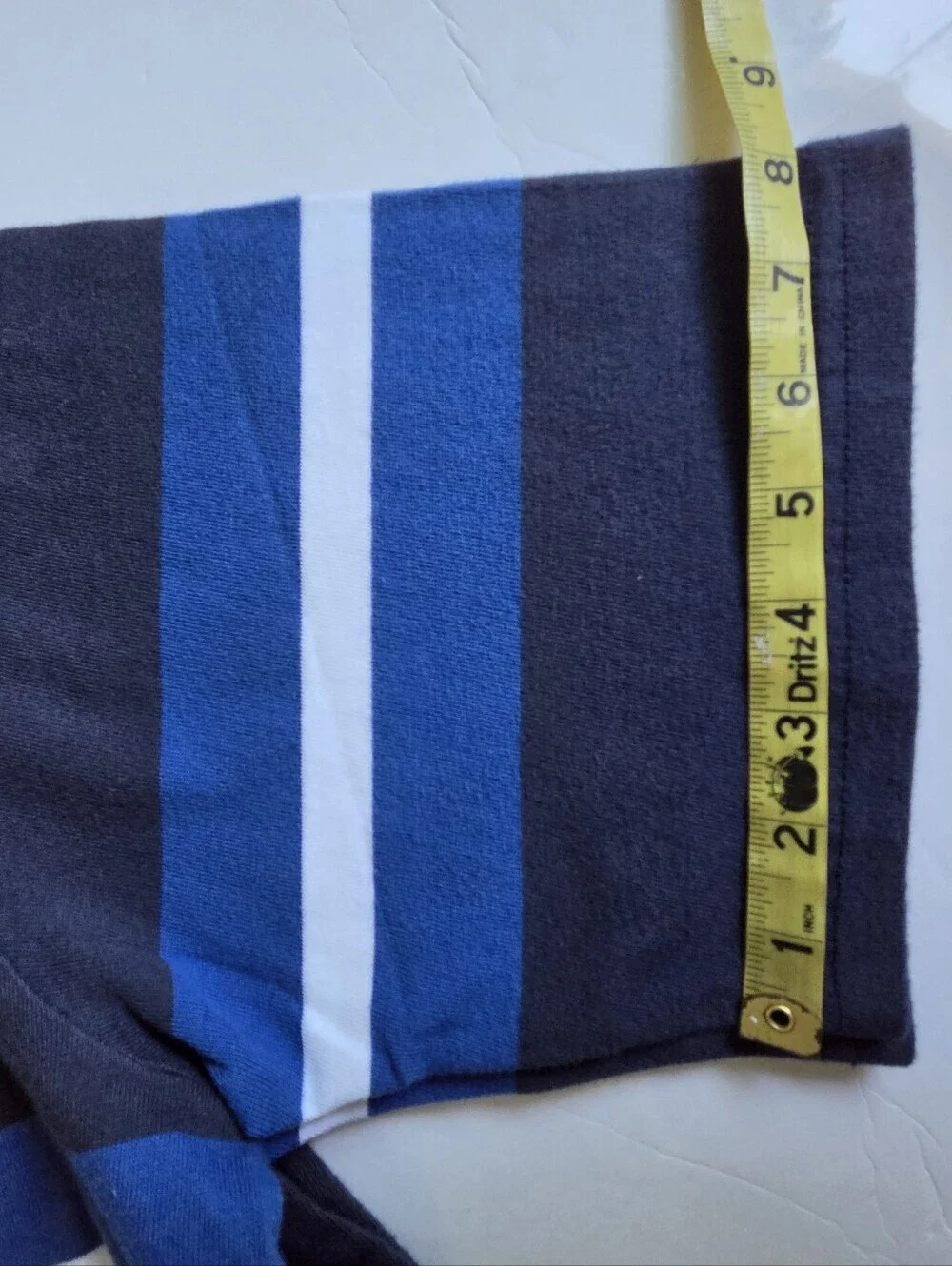 Levi's Men's Navy, Blue & White Striped Loose⁷ Pocket Tee